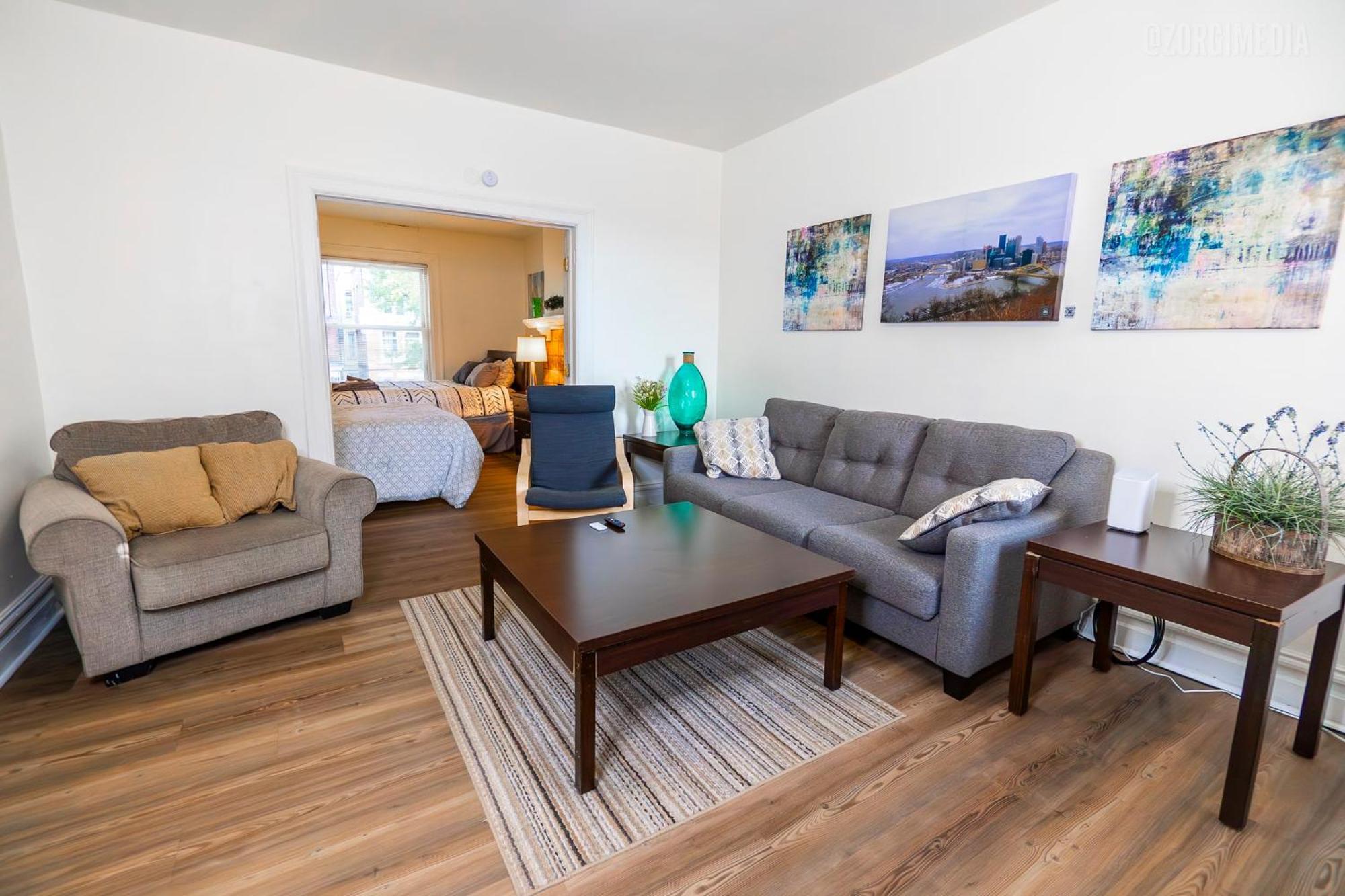 Stylish Apt - 2 Queen Bed - Easy Hospital Access Pittsburgh Exterior photo